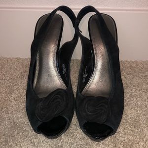 Kelly & Katie Black Heels Size 8.5